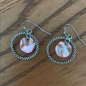Lia Sophia Mother of Pearl Earrings